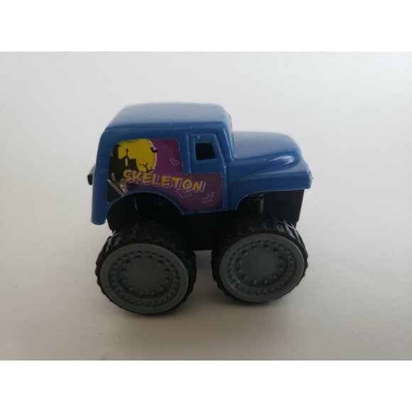 3 Kids Mini Pull Back Monster Big wheel Cars Toys Multi Colors - 3 Lot - Picture 9 of 10